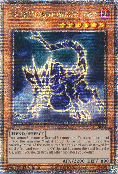 Ido the Supreme Magical Force - MP24-EN026 - Quarter Century Secret Rare - 1st Edition