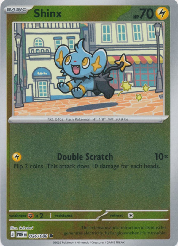 Shinx - 026/088 - Common - Reverse Holo
