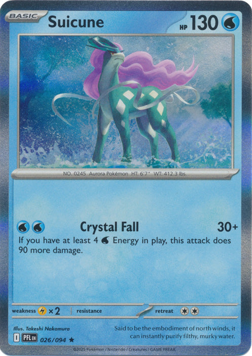 Suicune - 026/094 - Rare