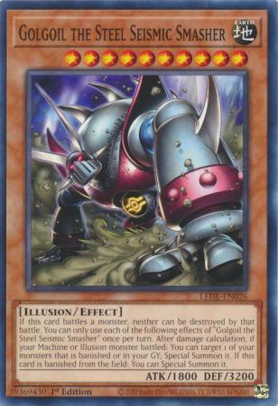 Golgoil the Steel Seismic Smasher - LEDE-EN026 - Common - 1st Edition