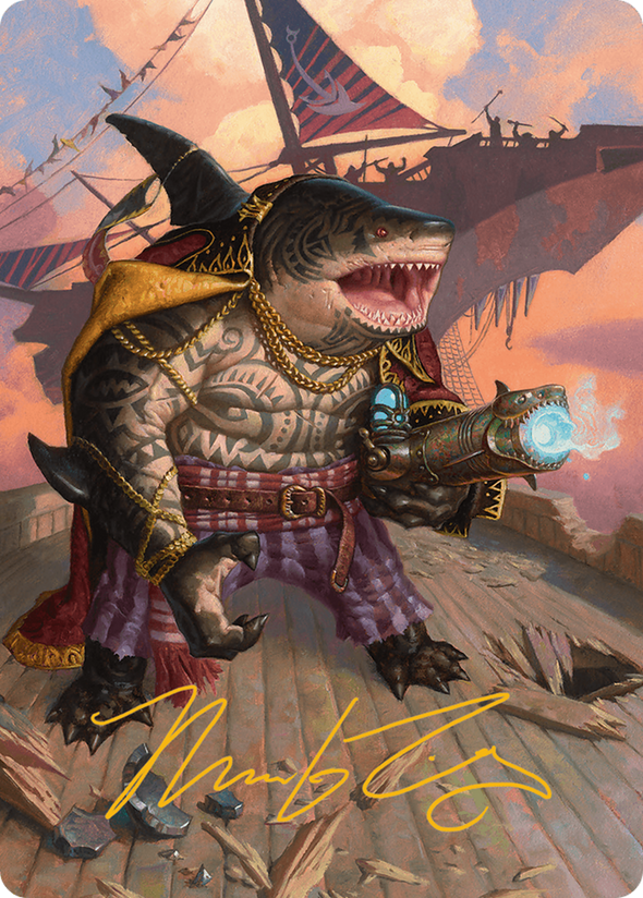 Captain Howler, Sea Scourge (004) - Art Series (Gold-Stamped Signature) (ADFT)