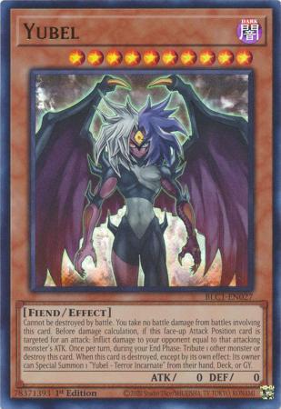 Yubel - BLC1-EN027 - Ultra Rare - 1st Edition