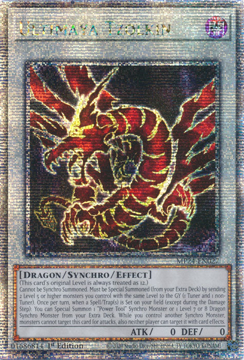 Ultimaya Tzolkin - MP24-EN027 - Quarter Century Secret Rare - 1st Edition