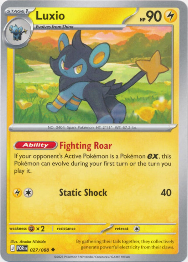 Luxio - 027/088 - Uncommon
