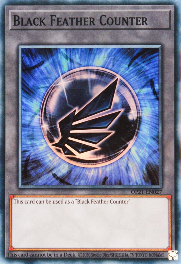 Black Feather Counter - OP21-EN027 - Super Rare - Unlimited
