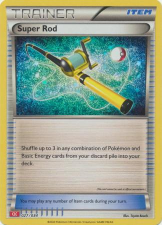 Super Rod (CLC) - 027/034 - Holo Promo