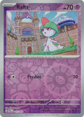 Ralts - 027/091 - Common - Reverse Holo