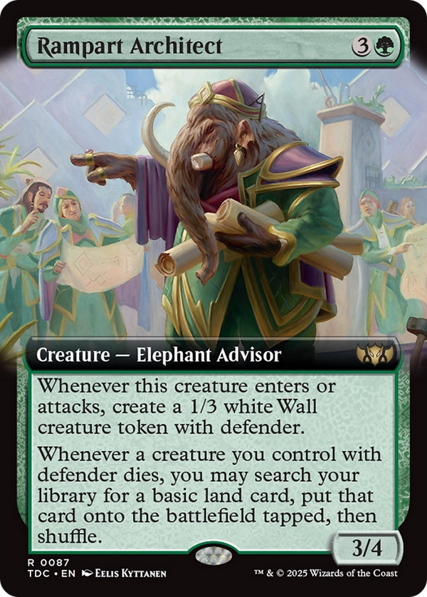 Rampart Architect - Extended Art (TDC)