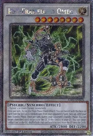 PSY-Framelord Omega (Platinum Secret Rare) - RA02-EN028 - Platinum Secret Rare - 1st Edition