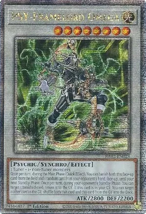 PSY-Framelord Omega - RA02-EN028 - Quarter Century Secret Rare - 1st Edition