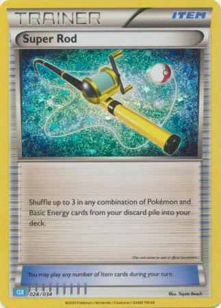 Super Rod (CLB) - 028/034 - Holo Promo