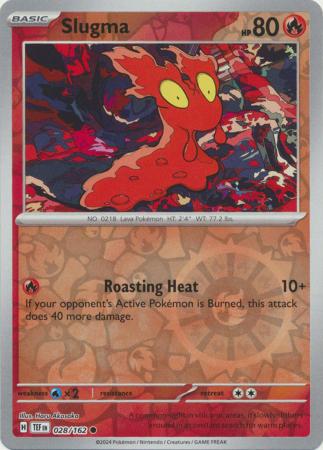 Slugma - 028/162 - Common - Reverse Holo