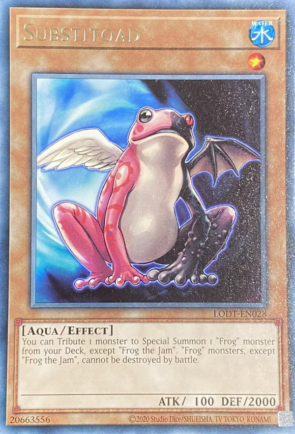 Substitoad (2020 Date Reprint) - LODT-EN028 - Rare