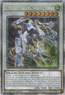Crystal Wing Synchro Dragon - RA02-EN029 - Quarter Century Secret Rare - 1st Edition