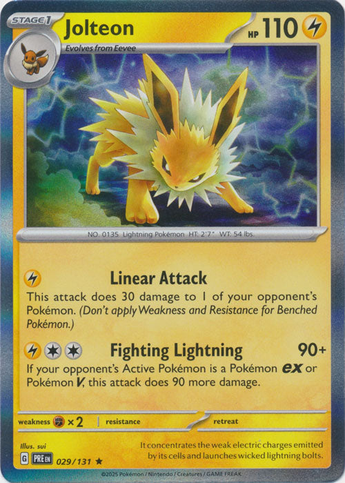 Jolteon - 029/131 - Rare