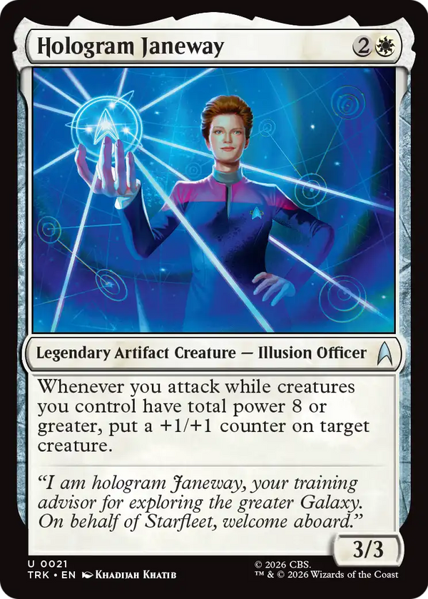 Hologram Janeway (TRK) (Pre-Order)