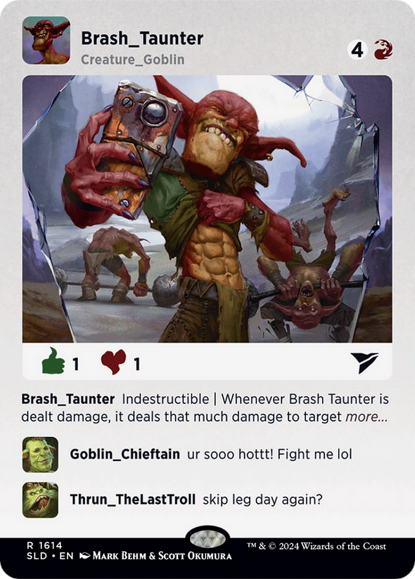 Brash Taunter - Goblingram (SLD)