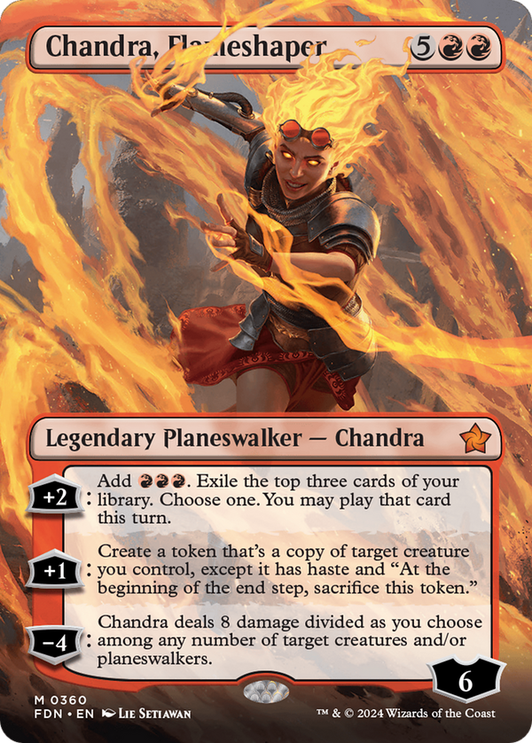 Chandra, Flameshaper - Borderless (FDN)