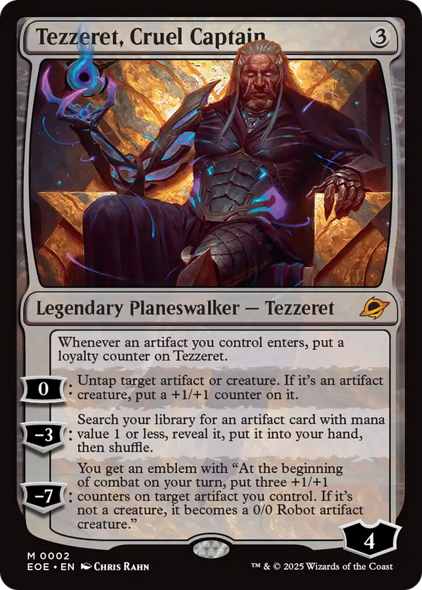 Tezzeret, Cruel Captain (EOE)
