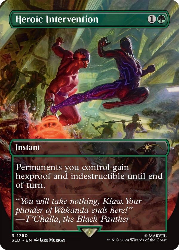Heroic Intervention - Marvel's Black Panther (SLD)