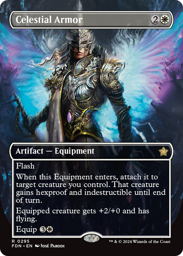 Celestial Armor - Borderless (FDN)