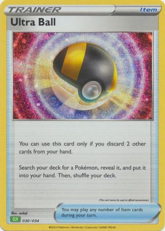 Ultra Ball (CLV) - 030/034 - Holo Promo