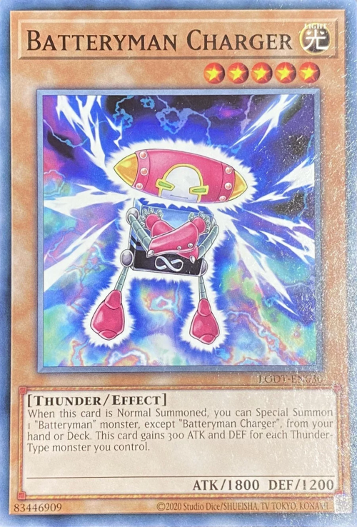 Batteryman Charger (2020 Date Reprint) - LODT-EN030 - Common
