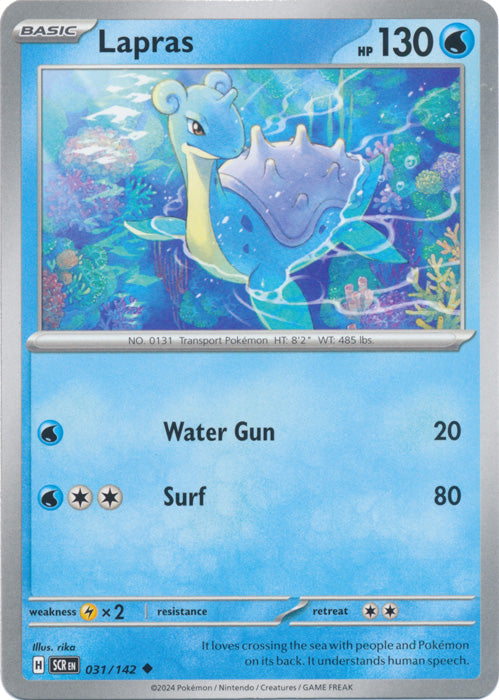 Lapras - 031/142 - Uncommon