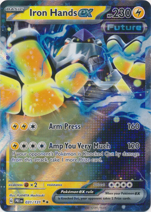 Iron Hands ex - 031/131 - Double Rare
