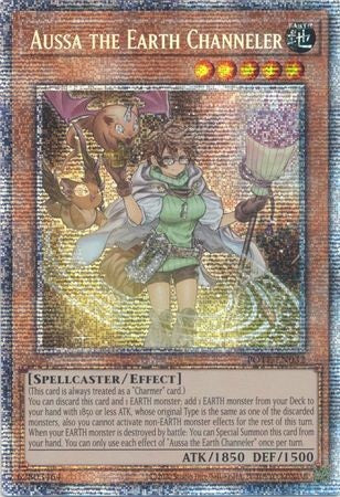 Aussa the Earth Channeler - POTE-EN032 - Starlight Rare - Unlimited