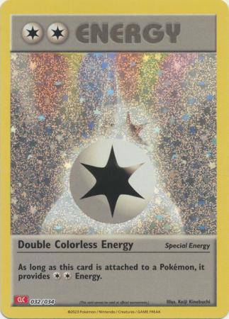 Double Colorless Energy (CLC) - 032/034 - Holo Promo