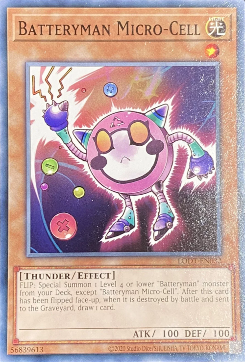 401 Games Canada - Batteryman Micro-Cell (2020 Date Reprint) - LODT-EN032