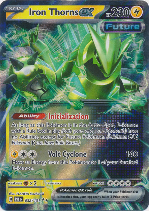 Iron Thorns ex - 032/131 - Double Rare