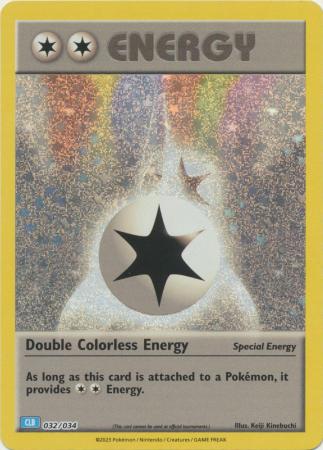 Double Colorless Energy (CLB) - 032/034 - Holo Promo