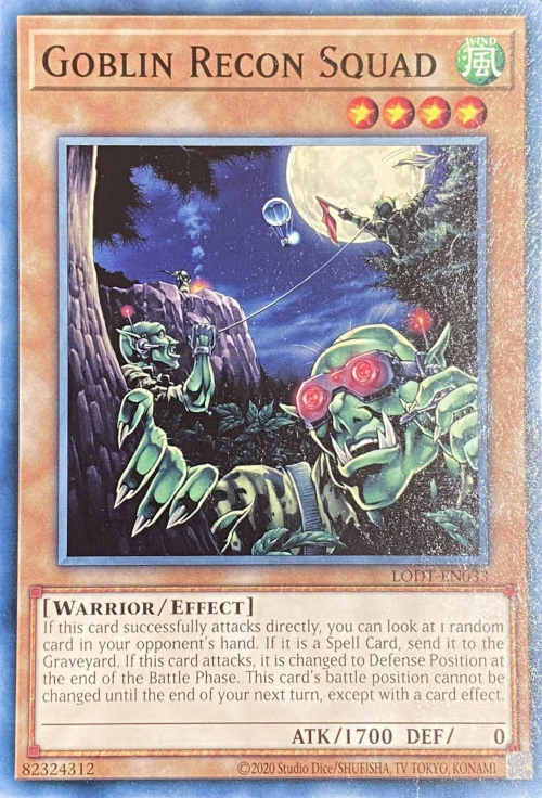 Goblin Recon Squad (2020 Date Reprint) - LODT-EN033 - Common