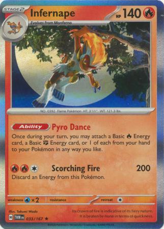 401 Games Canada - Infernape - 033/167 - Rare 401 Games Canada - Infernape - 033/167 - Rare
