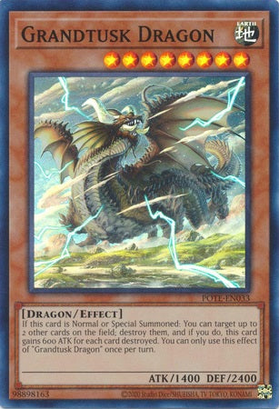 Grandtusk Dragon - POTE-EN033 - Super Rare - Unlimited