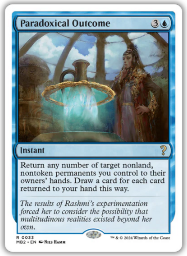 Paradoxical Outcome (MB2)