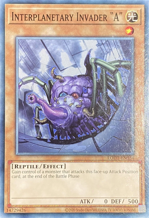 Interplanetary Invader A (2020 Date Reprint) - LODT-EN034 - Common