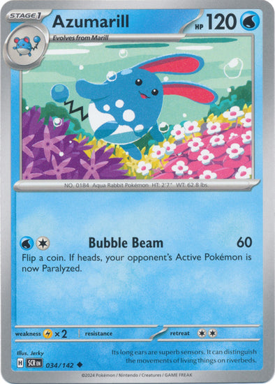 Azumarill - 034/142 - Uncommon