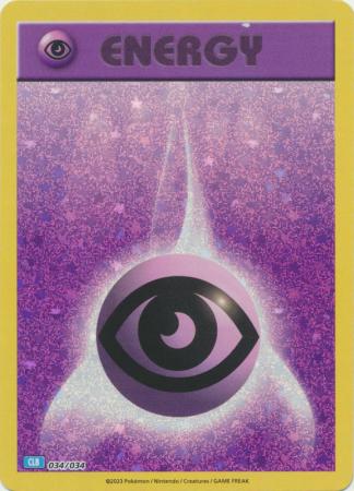 Basic Psychic Energy - 034/034 - Holo Promo