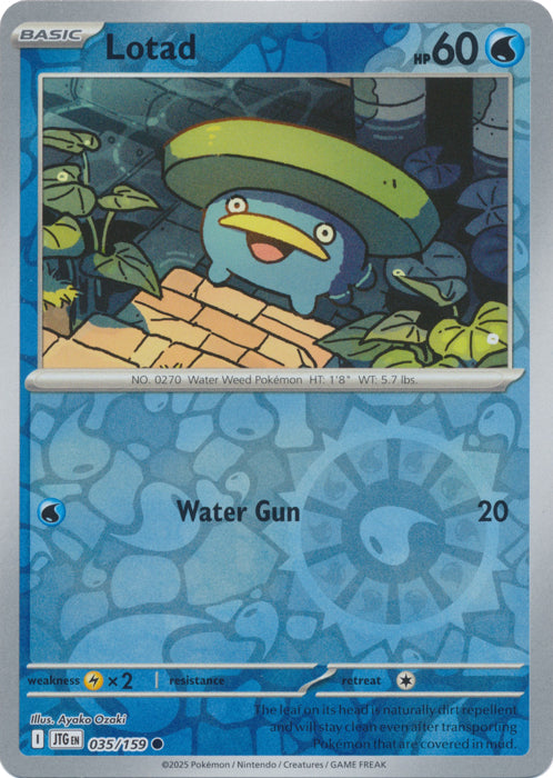 Lotad - 035/159 - Common - Reverse Holo