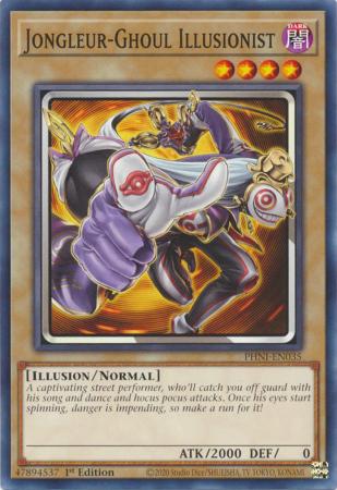 Jongleur-Ghoul Illusionist - PHNI-EN035 - Common - 1st Edition