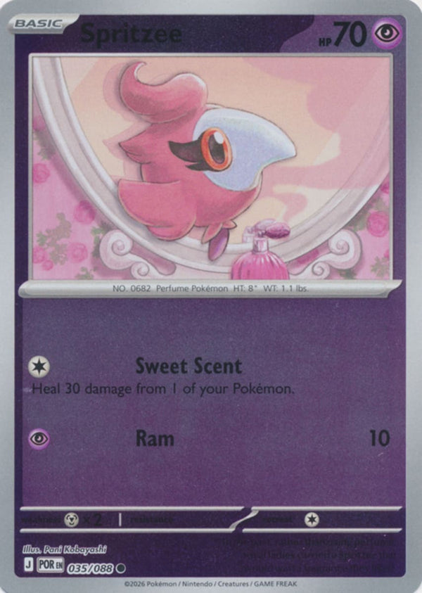 Spritzee - 035/088 - Common - Reverse Holo