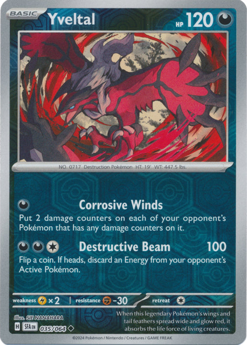 Yveltal - 035/064 - Uncommon - Reverse Holo