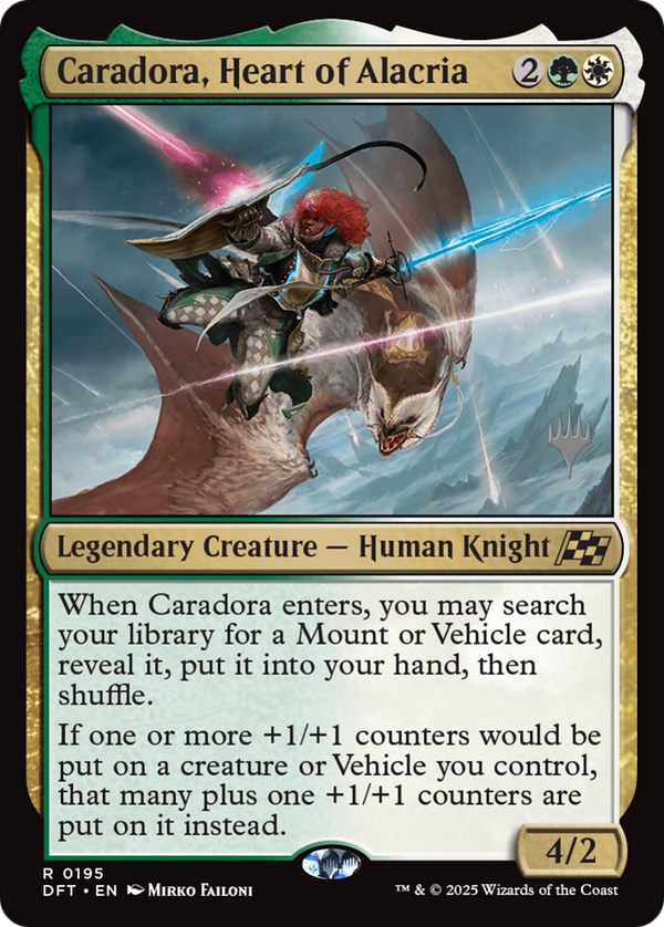 Caradora, Heart of Alacria - Promo Pack (PDFT)