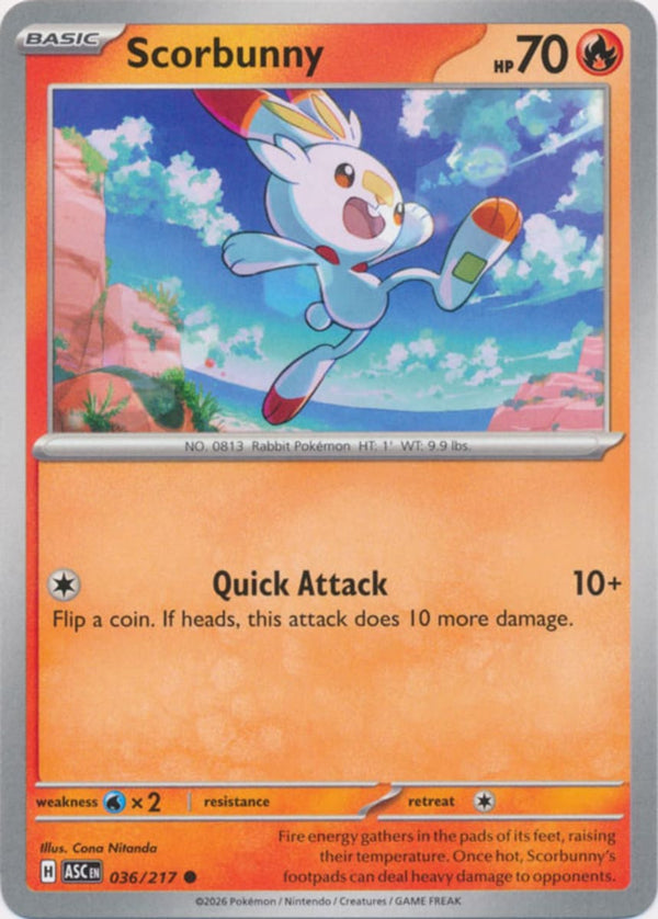 Scorbunny - 036/217 - Common