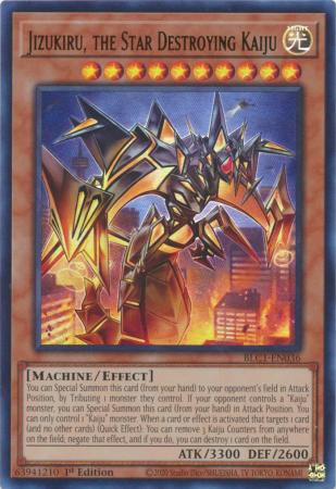 Jizukiru, the Star Destroying Kaiju - BLC1-EN036 - Ultra Rare - 1st Edition