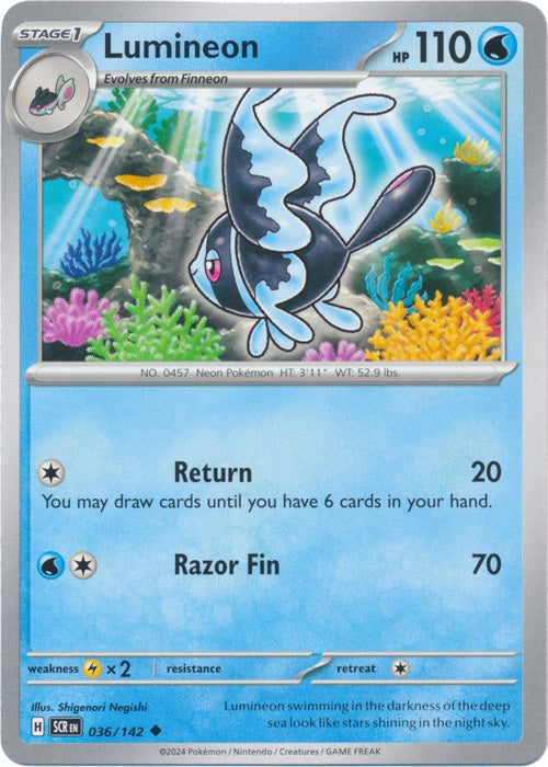 Lumineon - 036/142 - Uncommon