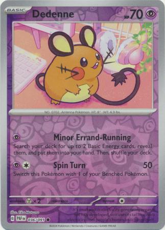 Dedenne - 036/091 - Common - Reverse Holo